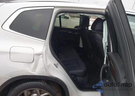 2022 BMW X3 xDrive30I из США, поврежденный, VIN 5UX53DP05N9M26195